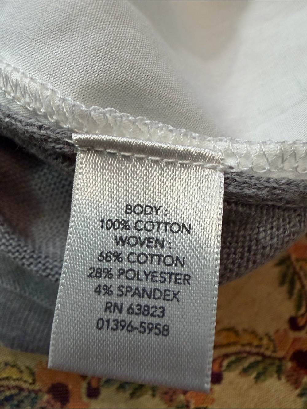 Gray Tie-Front Women's Cardigan Sweater-one piece - Picture 11 of 11